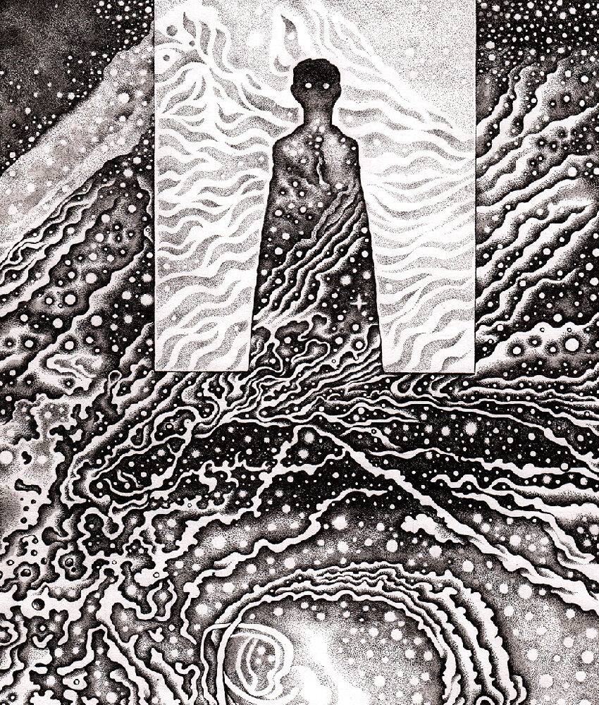 Dessin pour le livre de Pierre Avril