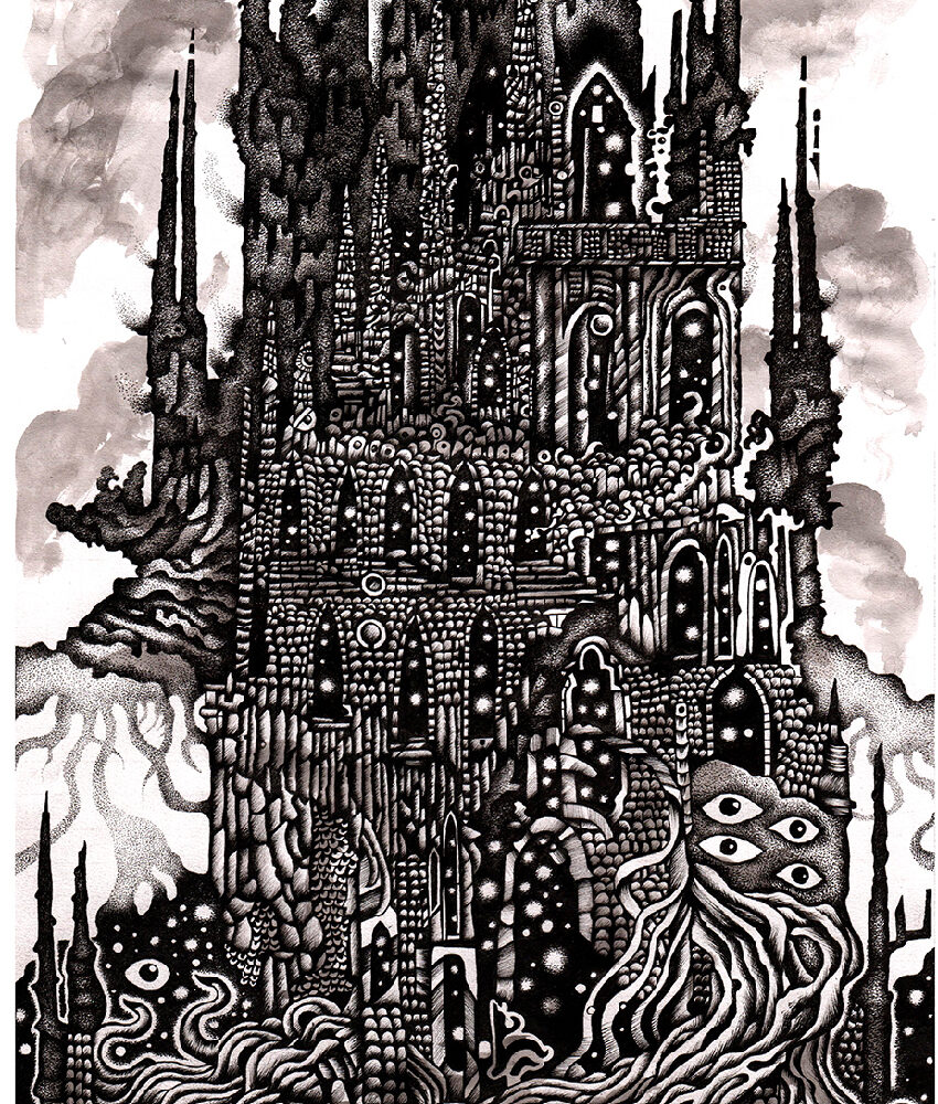 Dessin pour le livre de Pierre Avril