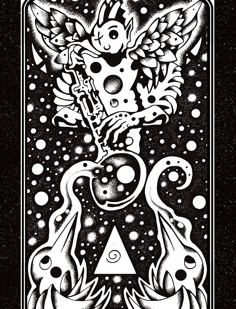 PRINT - TAROT JEFF GRIMAL - LE JUGEMENT