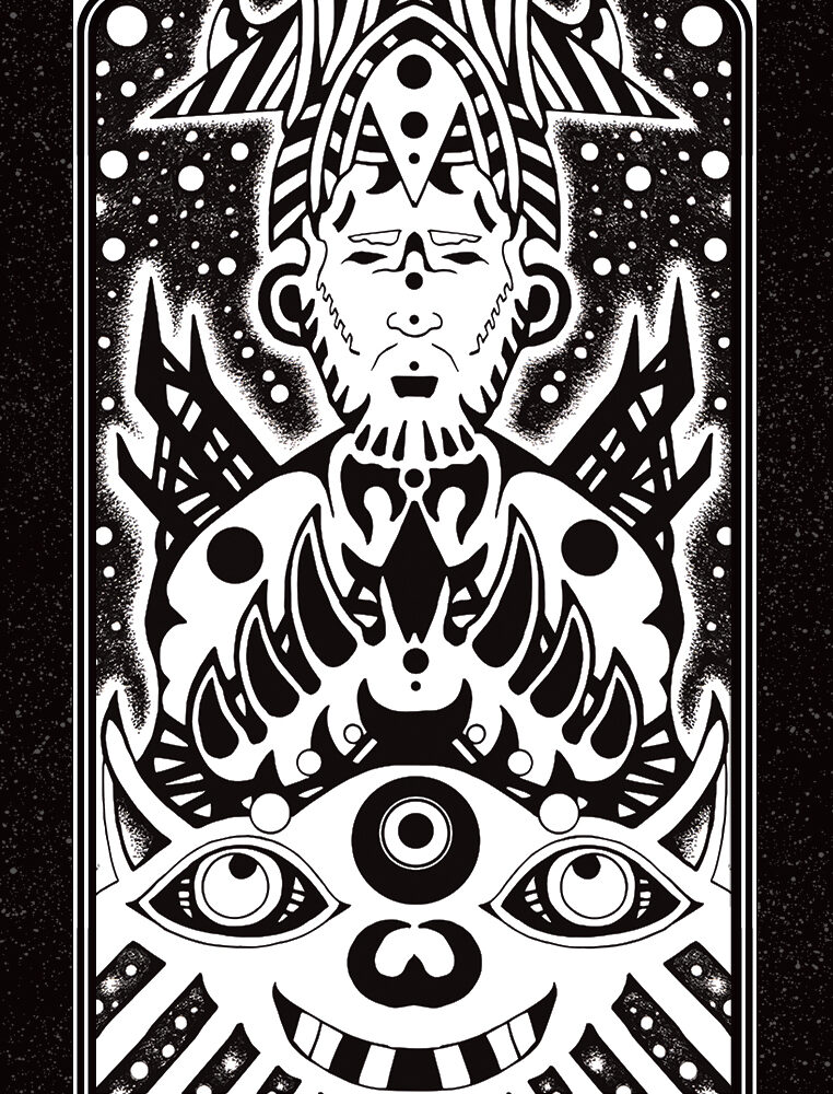 PRINT - TAROT JEFF GRIMAL - LE PAPE